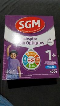 Product Review of SGM Eksplor Gain Optigrow 400 g - Susu Bubuk Bayi Usia 1 Tahun Keatas Lactogrow from Y**x B**a 0