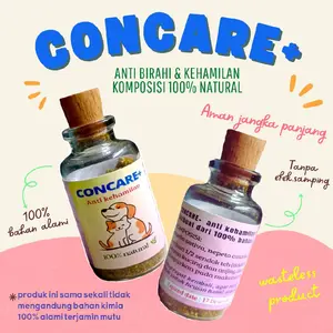 Concare kb anti kehamilan kucing anjing kelinci 100% bahan alami