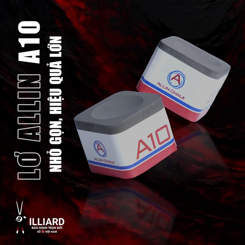 XBILLIARD Lơ Bida Cá Nhân Allin A10 Sử Dụng 300 Lần Bôi Mịn Màng Chống Bụi Bám Lơ Chống Tạch Cơ
