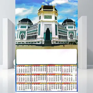 Poster Kalender 2026 Terbaru Ukuran 35 CM x 50 CM Terdapat 12 Bulan Tanggalan 2026