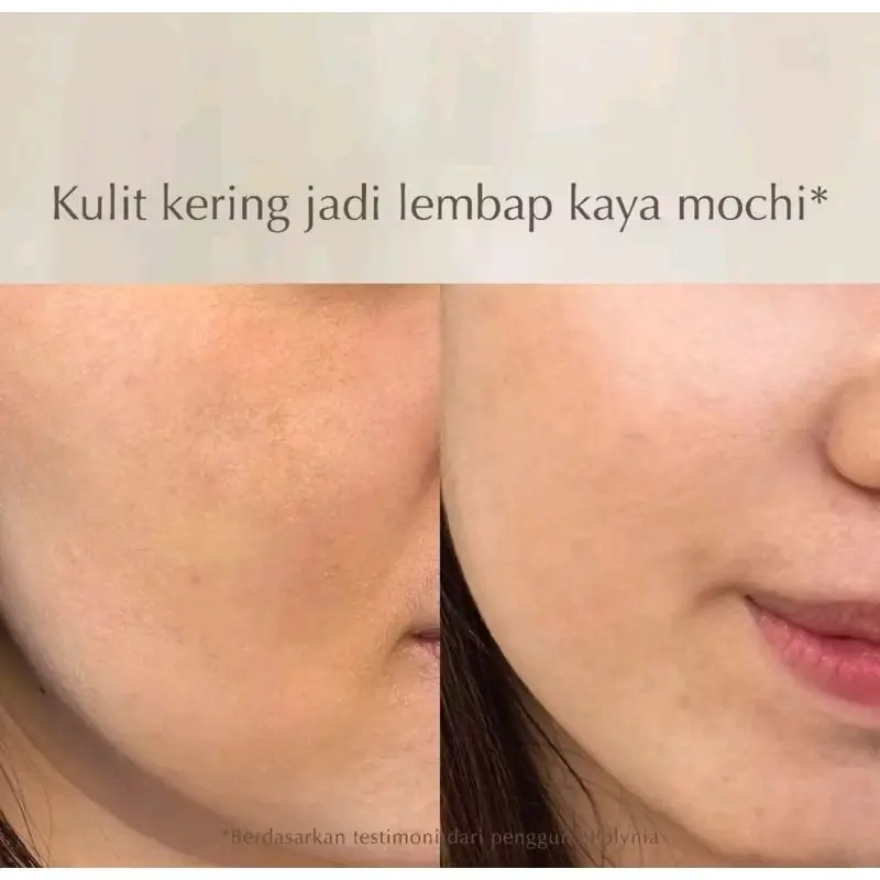 POLYNIA Prickly Pear Hydrating Face Mask Wajah Hyaluronic Masker Aging Penyegar Acid Ceramide Ceramide Kering 5