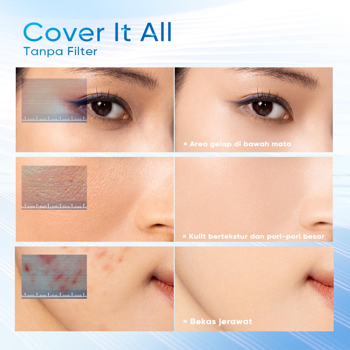 【New】SKINTIFIC 2pcs Makeup Skintint + Glowing Serum Spray 50ml Glowing Seharian, Gak Takut Kusam! |  Skin Tint: Meratakan warna kulit & bikin cerah natural , Glowing Serum Spray: Melembapkan