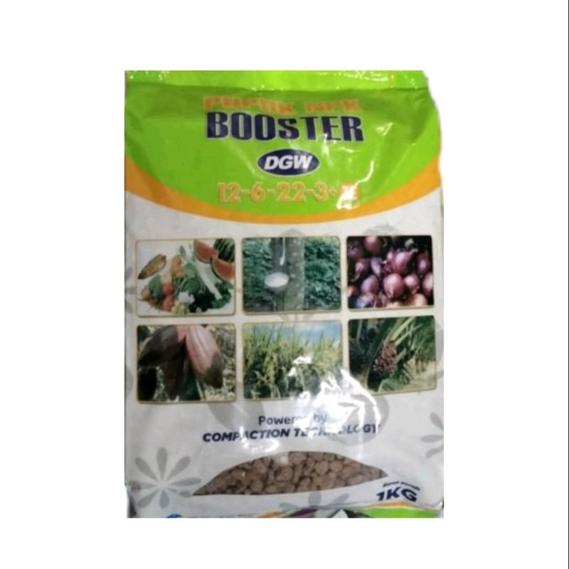 Terlaris Pupuk NPK BOOSTER DGW 16-6-22-3+TE Kemasan 1 kg Original 100% Kemasan Pabrik Tanaman 1