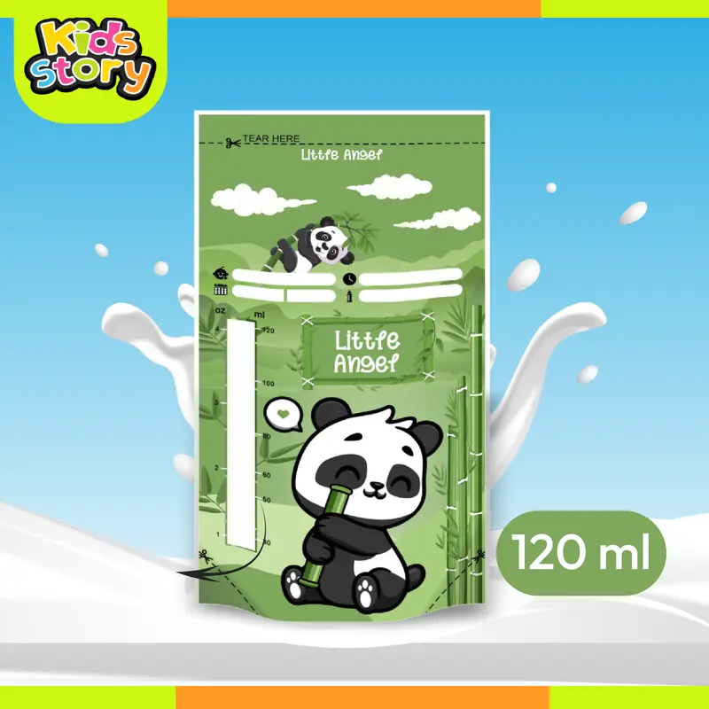 KANTONG ASI SUSU BAYI 120ml BABY BREAST MILK Storage Bag ASIP 30pcs Plastik ASI Anak Kantong ASIP Air Susu Ibu Kantong Plastik Susu Polos Tas Perlengkapan ASI Ibu Bayi 4