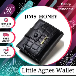 Jims Honey Little and Big Agnes Wallet Dompet Lipat Kecil Wanita