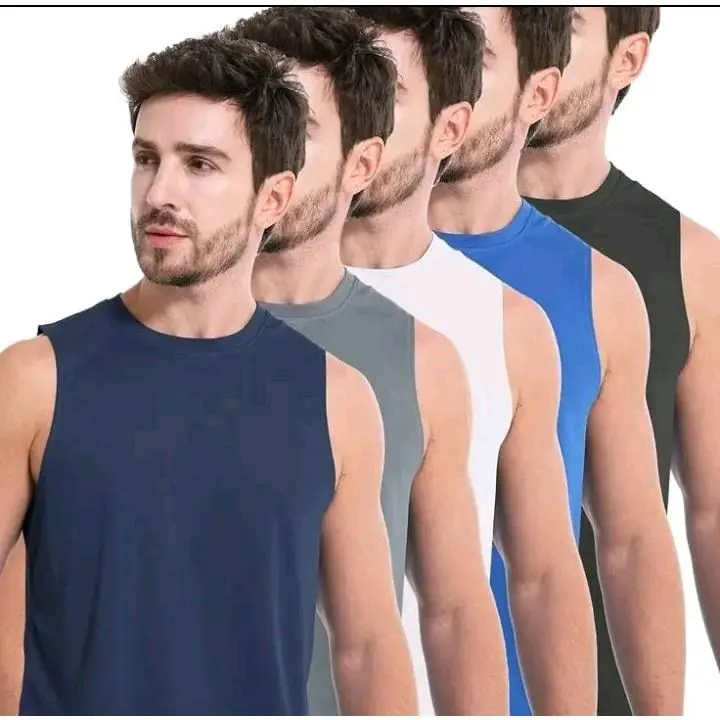 PAKET HEMAT 7 PCS 100K Singlet Yukensi Pakaian Dalaman pria Dewasa Polos Slim Vit Katun Kaos Cowok Atasan Putih Oblong Hitam anggun m rompi Santai