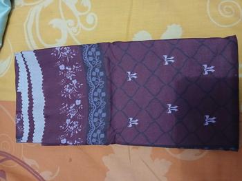 Product Review of Hijab Segiempat Motif Syari Mudymudy from F**h A**a 1