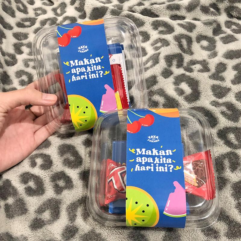 Makan Apa Hari Ini - Card Game Kartu Permainan Couple Bestie Hadiah BFF Kartu Gosok Seru 1