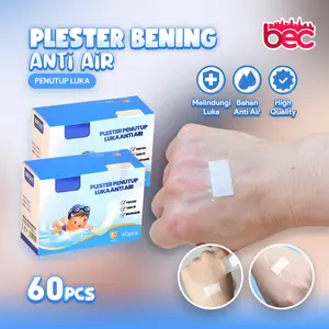 [BEC] Plester Penutup Luka Anti Air | Plester Transparan Waterproof | Plester Luka untuk Renang