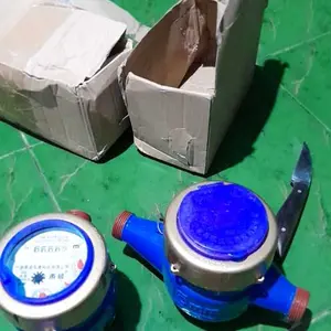 Meteran Air Jarum 1/2" Meteran Air PDAM SNI Body Besi Water Meter 1/2'' inch Besi Meteran Air PVC PVC Water Meter
