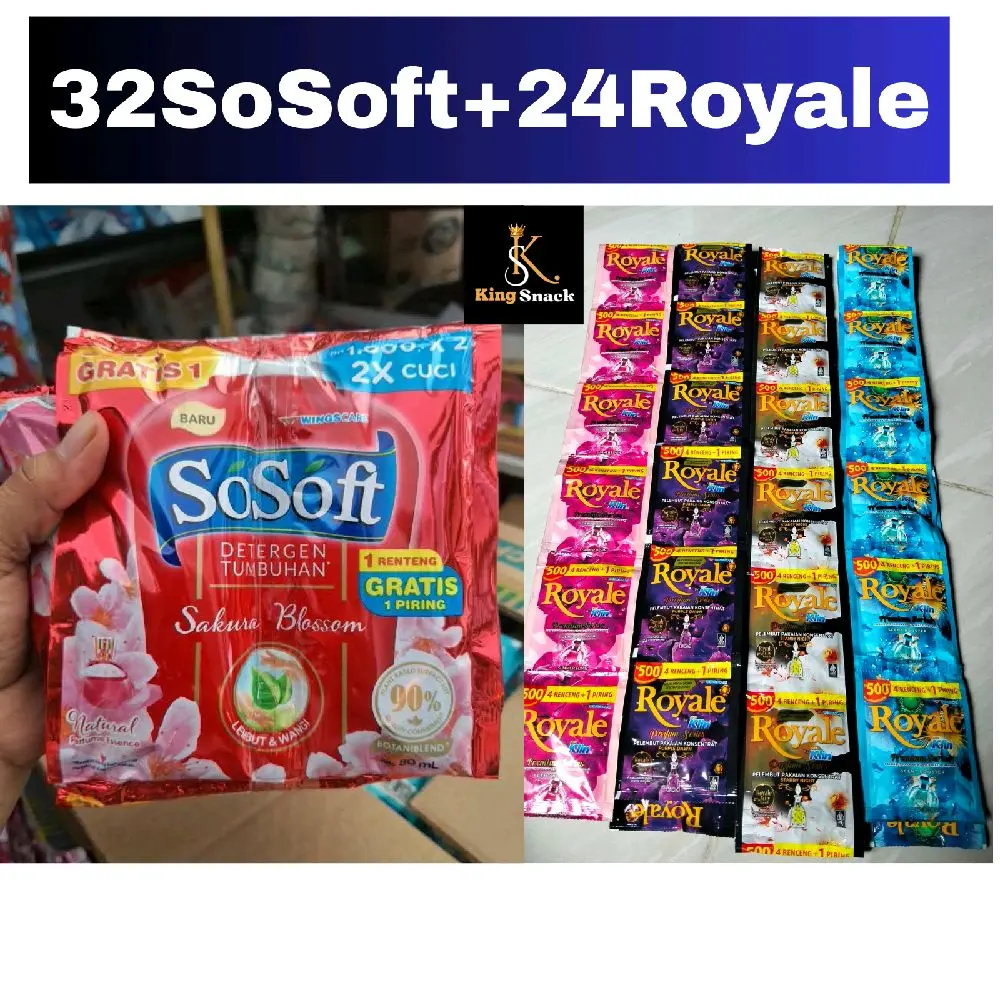 32 Sosoft + 24 Royale