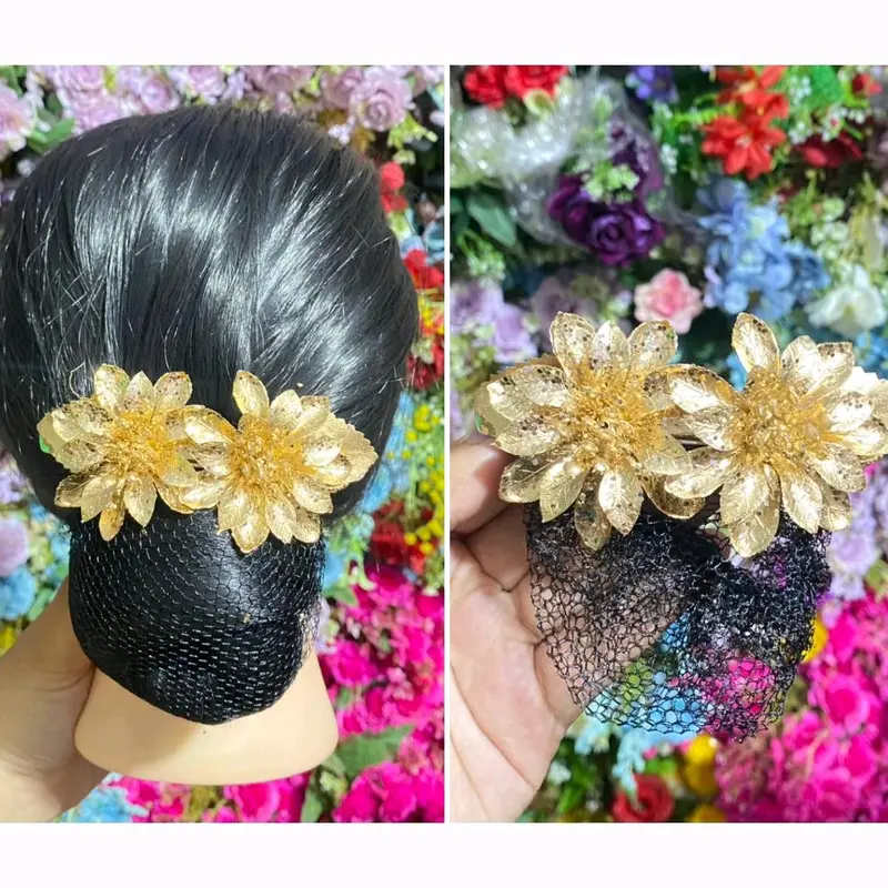 Jepit Rambut Arnet Motif Bunga - Model Terbaru - Clips 2