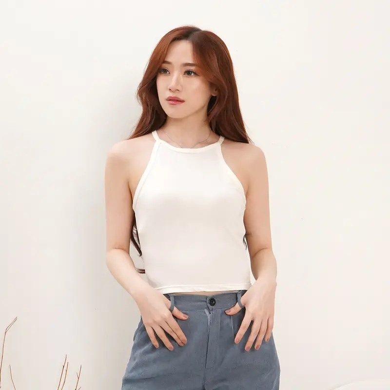 Korean Tank Top Basic Tanktop Polos Wanita Tanktop Style Melar 065 0