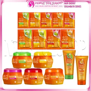 MAKARIZO Hair Energy Creambath SERIES 15ml 30ml 60ml 200ml 500ml Keratin Rontok Ketombe Aloe Royal
