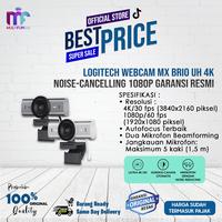 Gambar Logitech Webcam MX Brio UHD 4K Noise-Cancelling 1080p Garansi Resmi - Pale Grey dari Multifungsi ID Kota Administrasi Jakarta Pusat 1 Tokopedia