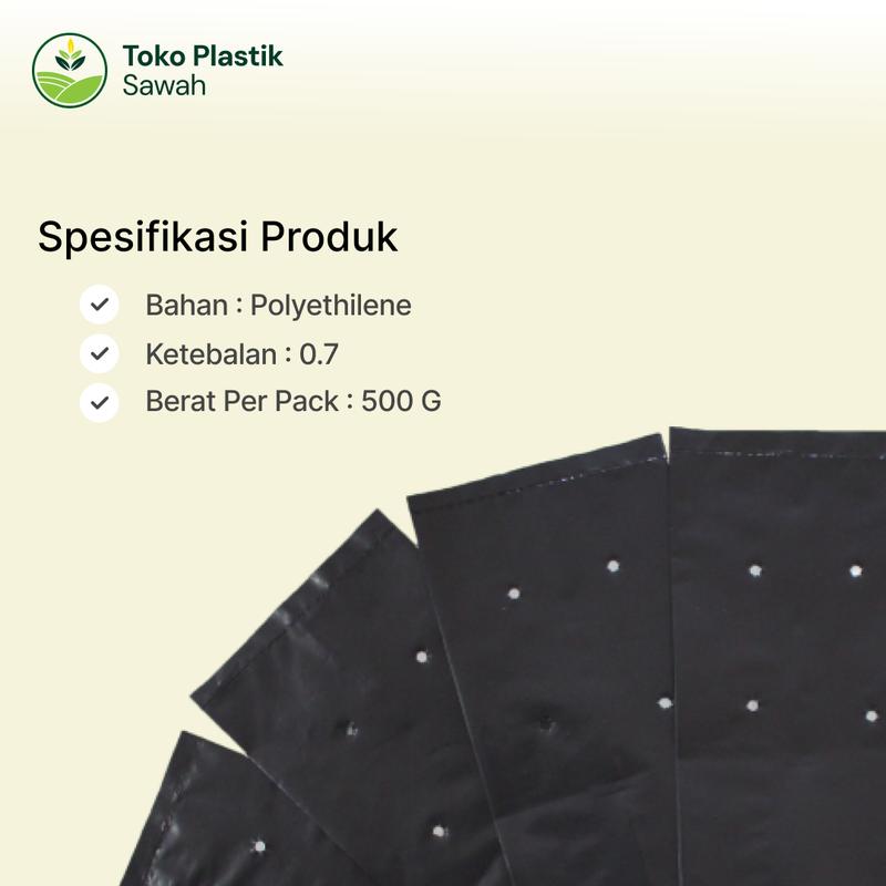 POLYBAG / POLIBAG / POLIBEG MEDIA TANAM BERBAGAI UKURAN 1