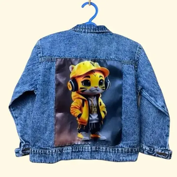 Jaket Jeans Anak Laki-Laki Karakter Usia 1-10 Tahun - Fashion Denim  Anak-Anak jaket anak anak laki 1