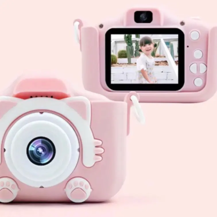 ￼Kamera Anak Mini Digital Mini Kids Murah Mainan Digital Dual Kids Camera Foto Video 1080p Children Fun 2000W pixel Kids Mini 0