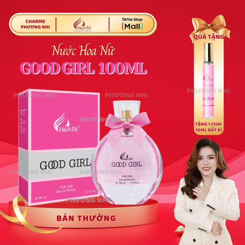 [TẶNG 1 CHAI 10ml] CHARME PERFUME-Nước hoa nữ GOOD GIRL 100ml-ngọt ngào, quyến rũ Perfume Xịt Thơm