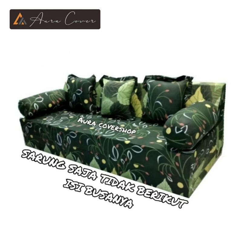 Sarung Sofa Bed Busa Inoac/Royal Tebal 20cm Ukuran 180x200cm - 160x200cm dengan Resleting 4