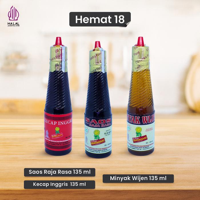 Gambar Paket 18 – Bumbu Masak, Saos, dan Minyak - Cap Bunga Matahari (Isi 3pcs) dari Candra Food Tangerang Kab. Kediri Tokopedia