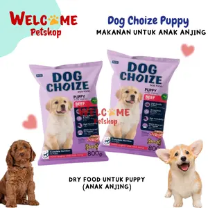 Dog Choize PUPPY Makanan Anak Anjing Dry Food Kering Enak Pertumbuhan