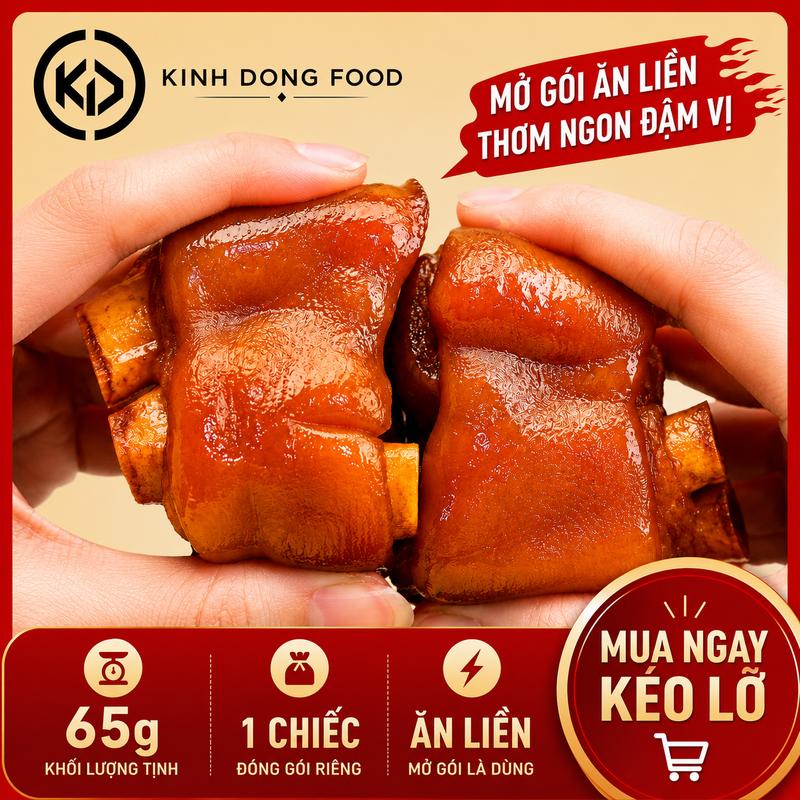 COMBO Giò Heo Tê Cay ALISHAN - Snack Giò Heo Tê Cay, Dai Giòn Sần Sật, Thơm…