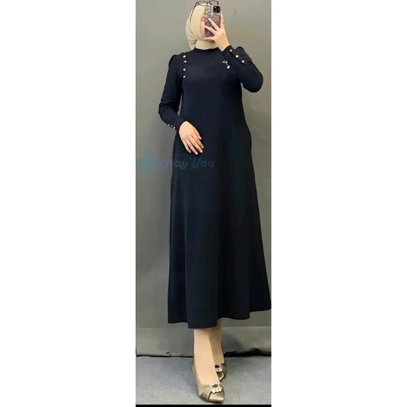 Product Introduction of Luna Gamis Dress Knit Baju Wanita dewasa remaja 6