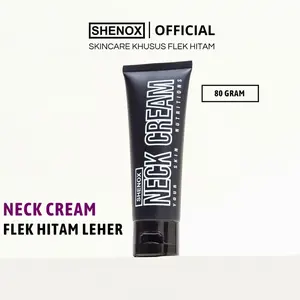 Shenox Neck Cream Leher Khusus Flek Hitam Pemutih Leher Resmi BPOM