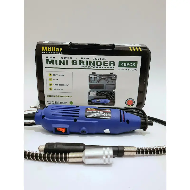 Mini Die Grinder Set / Bor Tuner / Mesin Bor Cun Gerinda Mini Tuner MOLLAR Gerinda Botol 4