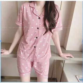 Piyama Wanita dewasa  pakaian bobo Celana pendek A1413, A1208 PY0028 dan PY0030