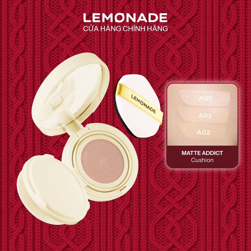  Phấn nước Lemonade Matte Addict Cushion 15g 