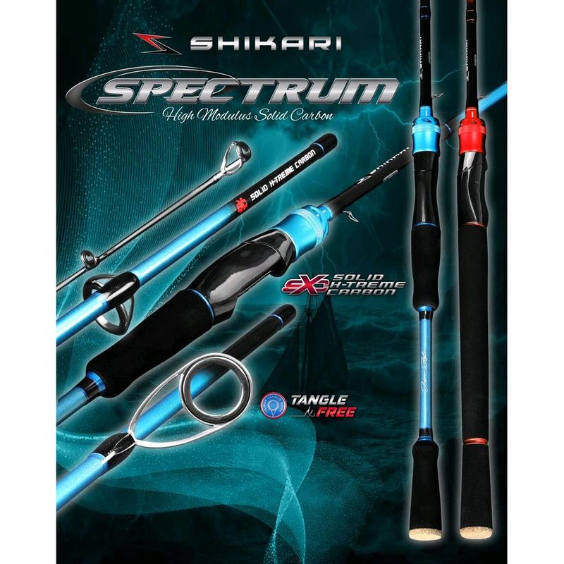 Joran Spinning Shikari Spectrum 180cm Gagang JS (Japan Style) dan FB (Full Busa) 0