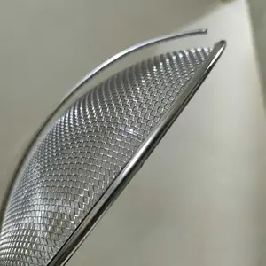 Saringan Stainless Steel Serok Jaring Masakan Kerupuk Mie Ayam Bakso Tirisan Minyak Teh Tepung Gagang Kayu Tebal