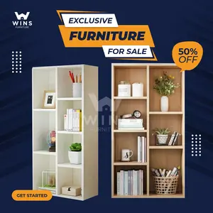 Wins Rak Kayu / Lemari Serbaguna / Rsg / Buku / Baju / Make Up / Helm / Dapur / Mainan / DLL