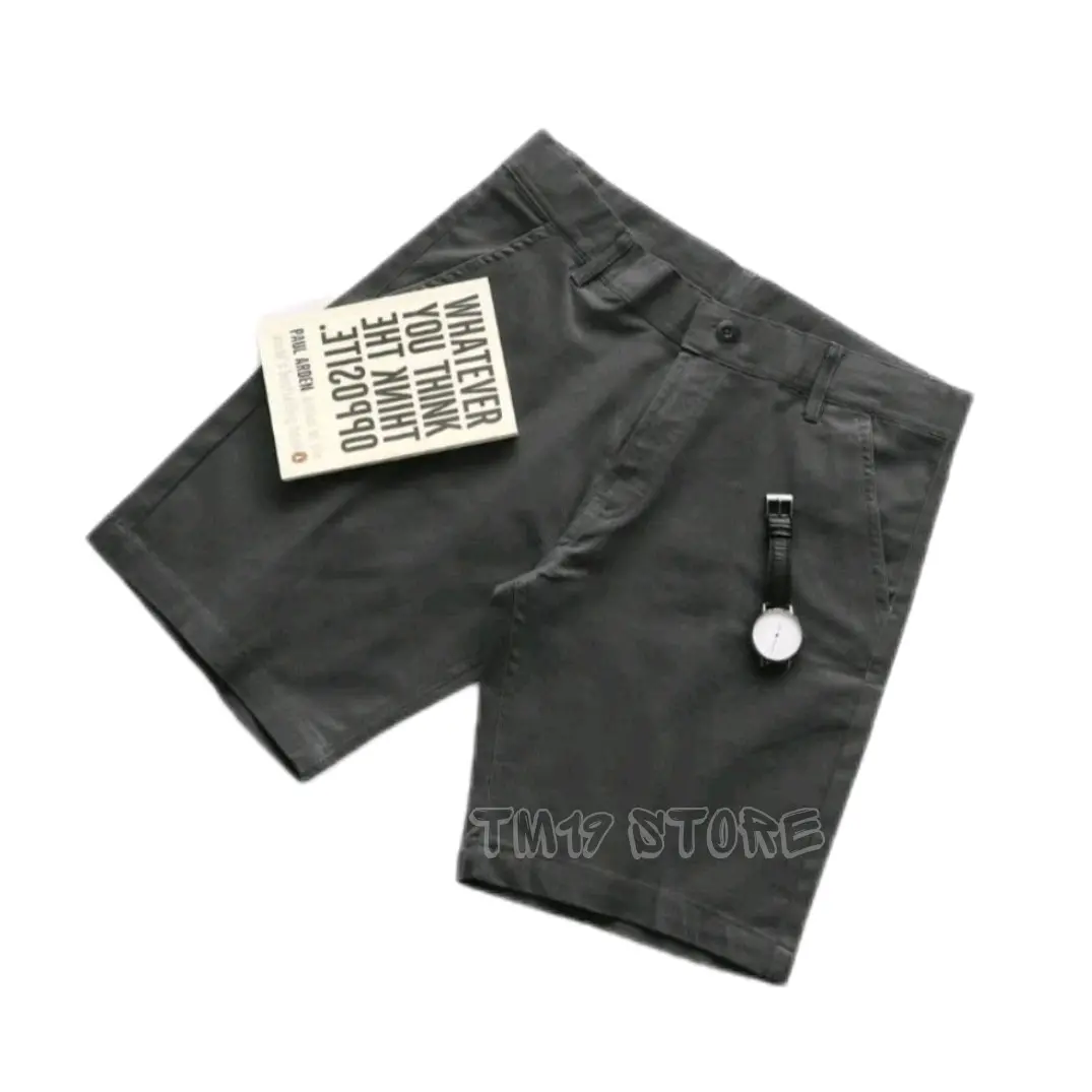 Celana Pendek Pria Chino Broadshort PREMIUM / Celana Pendek Chino Tebal Bahan Melar Santai  Slim-fitting Surfing Distro