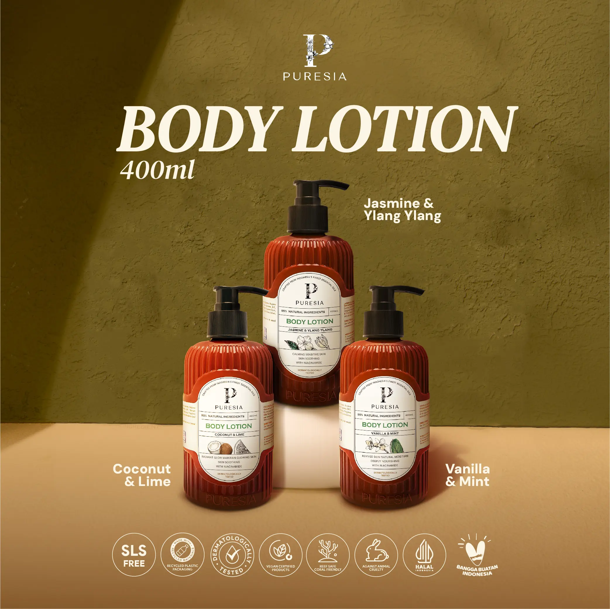 Puresia Vegan Body Lotion - 400 ml