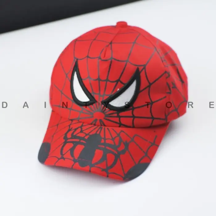 DISKON TOPI BASEBALL ANAK LAKI-LAKI COWOK MODEL TERBARU KARTUN SPIDERMAN Z1