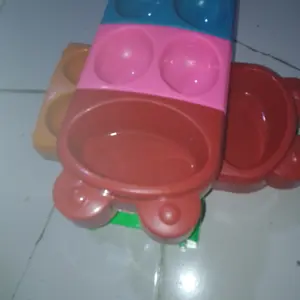 Congklak Susun plastik kewuk campur warna