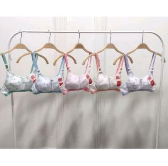 Sport Bra Anak ABG Motif bunga  tanpa busa tanpa kawat Size 32,34,36,38 // Sport bra anak remaja kekinian