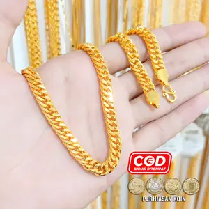Xuping Kalung Rantai Medan Jumbo 24k Panjang 45cm