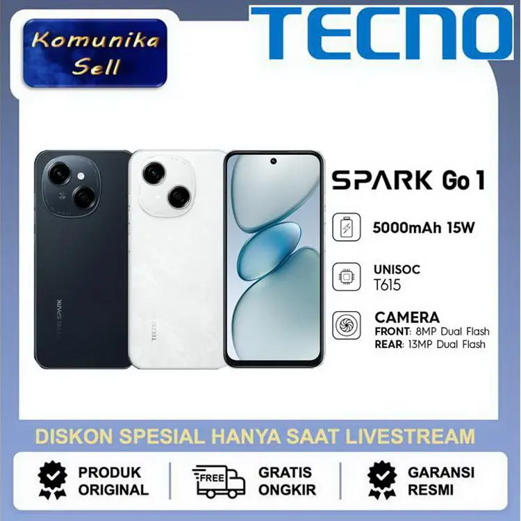 Tecno Spark Go 1 - 4GB/128GB