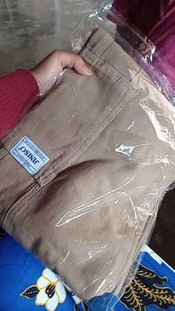 Product Review of HANDS UP - JINISO Cargo Baggy Celana Jeans Wanita Highwaist from u**w ** 3