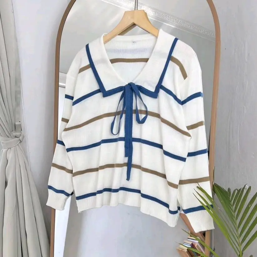 Sweater Rajut Jumbo LD 140 150 Plus Size Ukuran Besar Outfit Big Size