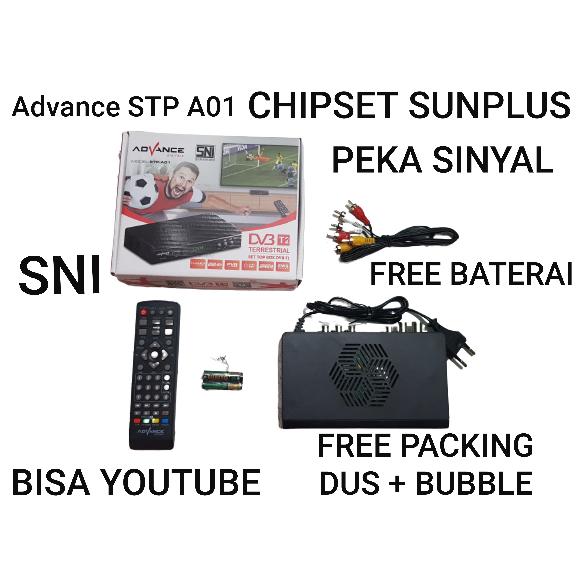 Sunplus Chipset STB Set Top Box Digital Advance STP - A01 Chipset Sunplus SNI - Shop ...