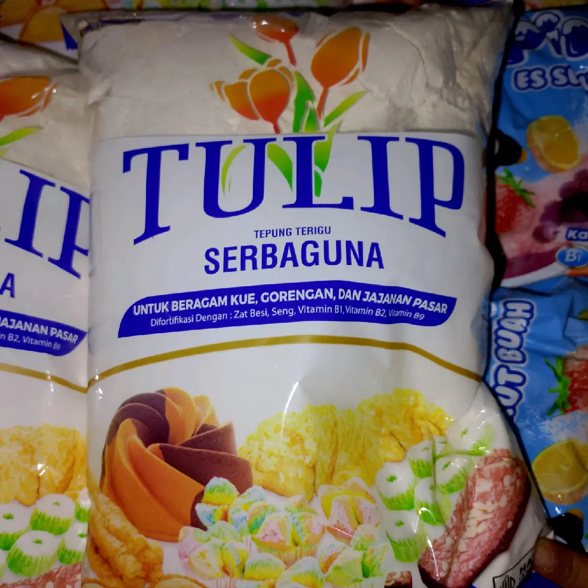 tepung terigu serbaguna tulip kemasan 1 kg