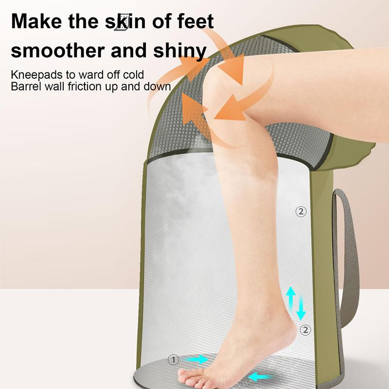 Product Introduction of Foot Bath Bucket, Warm To The Knees and Legs, Foldable Foot Bath Bucket, Portable Travel Foot Massage Bucket with Handle 18