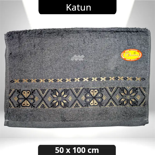 Handuk Katun Tanggung 50x100 Ohanna Tebal Menyerap Air Lembut Cocok Untuk Travel 6