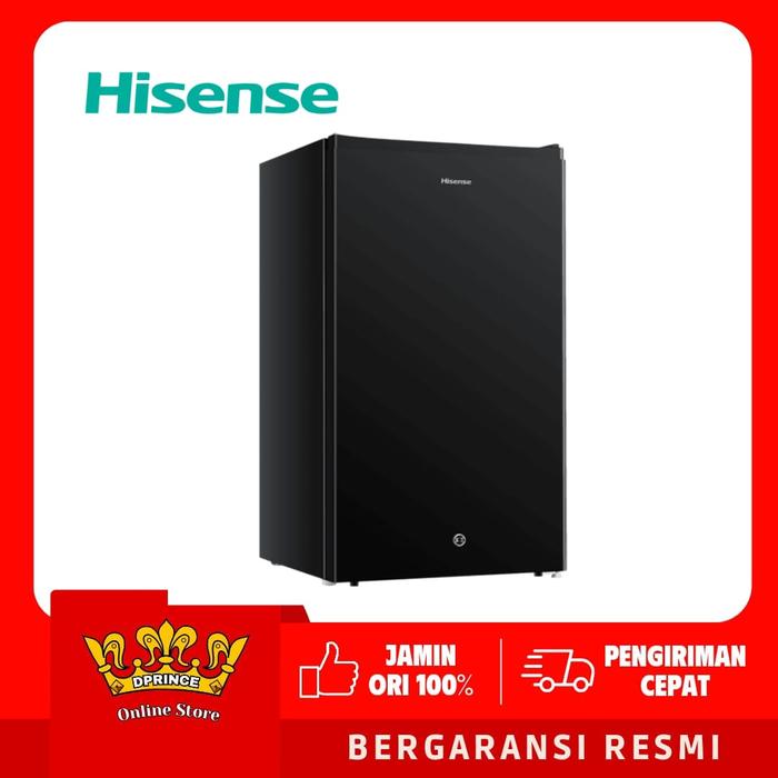 Gambar Kulkas 1 Pintu HISENSE RR125D41BN 91 Liter Semi defrost Lampu LED - NO PACKING  dari DPRINCE Kota Administrasi Jakarta Barat Tokopedia