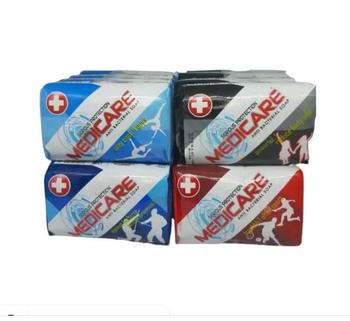 Product Review of 4/12 PCS Sabun Mandi Medicare Sabun Batang 90 gram Biru Hitam Kuning Merah Perawatan Soap Membersihkan Tubuh from s**i 0